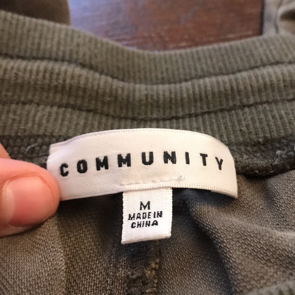 Community army green pants - Picture 4 of 5
